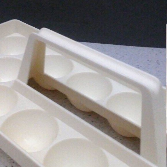 14 Egg Carrier with Handle Portable Tray Crafts Art - Picture 6 of 8